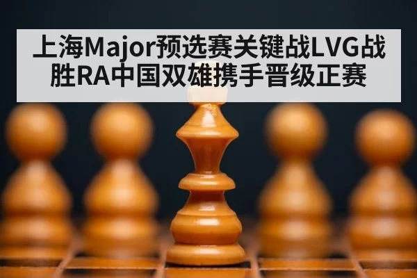 上海Major预选赛关键战LVG战胜RA中国双雄携手晋级正赛